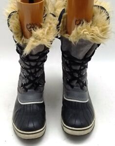 Women's SOREL Gray Snow Boots 9