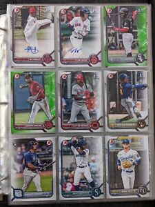 2022 Bowman Prospect 69 Card Lot-Auto/Insert/Parallel/Serial # -RC- Strider