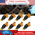 Set of 8 Fuel Injectors for Ford F150 F250 F350 4.6 5.0 5.4 5.8 0280150943 (For: 2002 Ford F-250 Super Duty Lariat 7.3L)