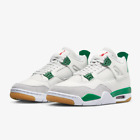 Nike Air Jordan 4 X SB Mid Retro Shoes 'Pine Green' (DR5415-103) Men's