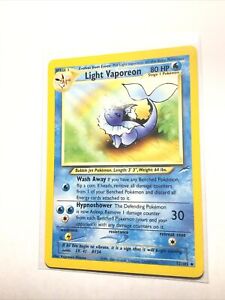 LIGHT VAPOREON - 52/105 - Neo Destiny - Pokemon Card - EXC