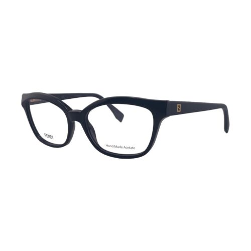 Fendi FF 0046 Black Eyeglasses Frames 52mm 16mm 140mm - 64H