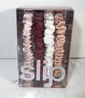 Slip 4-pc Set Skinny Silk Manhattan Night Crystal Collection Hair Tie Scrunchies