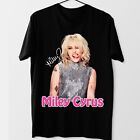 Hot Miley Cyrus Singer Shirt New Rare Black S-4XL Shirt P154