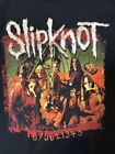Slipknot concert band Short Sleeve Black Men All Size T-shirt S to 5XL SR074