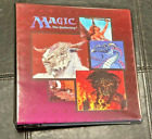 Magic the Gathering MTG Official 4th Edition Three Ring Binder by Rembrandt 1996