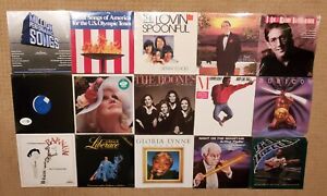 New ListingLot Of 15 Rock Pop Easy Listening vinyl record albums Mint Condition Sealed