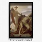 Frederic, Lord Leighton - Elijah in the Wilderness Print 11x17 Art Poster