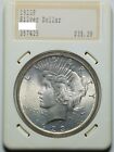 Hannes Tulving 1923 $1 Peace Silver Dollar in BU Condition #357425-2