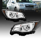 Headlights For 2017 2018 Subaru Forester with LED DRL Left+Right Side Headlamps (For: Subaru Forester)