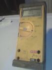 Fluke 23 Multimeter Yellow with protection case.No leads (Sound not working ohm)