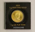 1g Canadian Gold Maples 50 cents Coin 9999 Fine Maple gram In Assay !!