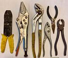 Gripping Tools, Channel Lock, Vise Grip and Pliers Lot of 6
