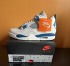 Air Jordan 4 Retro Military Industrial Blue FV5029-141 New Size 10 IN HAND