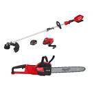 Milwaukee Chainsaw String Trimmer 8.0-Amp Kit W/ M18 FUEL 16