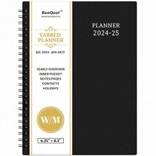 *Planner 2024-2025, July 2024 - June 2025 Weekly & Monthly Planner, 6.25