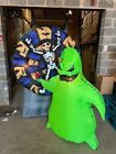 Gemmy 7 Ft Tall Oogie Boogie Wheel of Death Animated Halloween Inflatable 2A