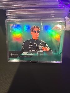 2022 Topps Now #060 Formula 1 Card George Russell 100 F1 Races  #25/99