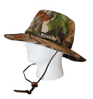 RedHead Camo Realtree Hunters Hat Size Large Wide Brim with Leather String