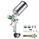 Yescom HVLP Spray Gun with Nozzles 1.4/1.7/2.5mm Feed Gravity for Paint Car