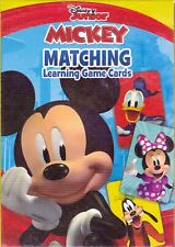 Cards Matching DISNEY MICKEY MOUSE Characters Learning Flash Game Deck