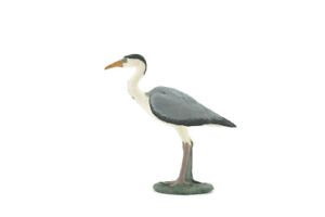 Great Blue Heron, Realistic Bird Figure, Toy, Kids, Model Gift, 3.5