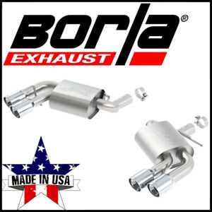 Borla S-Type Axle-Back Exhaust System fits 2016-2024 Chevy Camaro SS 6.2L V8 (For: 2016 Camaro)