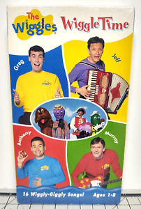 The Wiggles: Wiggle Time Songs (VHS, 1999)#2534 Greg Jeff Anthony Murray Sealed