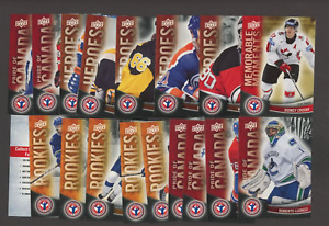 2012 Upper Deck National Hockey Card Day Canadian Set (17) With Crosby