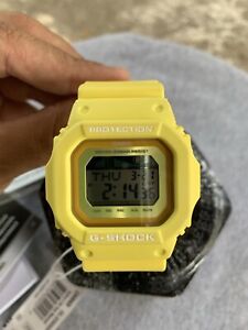 Casio G-Shock GLX-5600RT-9D Sunny Bright Yellow Digital Sporty Watch G-Lide Moon