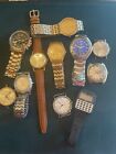 11 Vintage Seiko, Timex  & More Watch *Parts/Repair* Lot #14