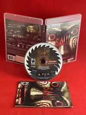 Saw (Sony Playstation 3- PS3) Complete In Box CIB😱Horror- US Release😱🔥