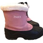 Itasca Tahoe Soft Pink Suede Durable Warm Winter/Snow Boots Size 9M
