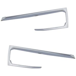 Pair Set of 2 Grille Trims Chrome Front Left-and-Right Left & Right for BMW X5