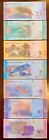 7 PCS Venezuelan Animal Banknotes Lot. Foreign Notes. Money Currency Bills Set