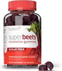 humanN SuperBeets Circulation Gummies - Heart-Healthy Energy, 60 Count