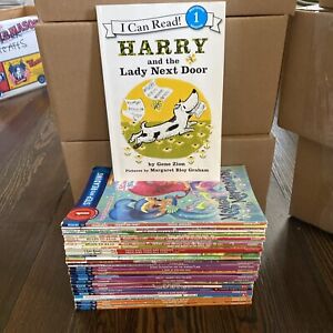 Lot 36 Level 1,2,3,4 Readers Books, Step Into Reading, I Can Read. LOOK!!