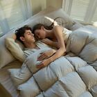 Airluck Luxury Feather Down Comforter Queen-All Seasons Size - Brand New In Box