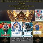 Brandin Podziemski - 2023-24 Panini Crown Royale Basketball Hobby 8X Box BREAK 1
