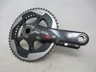 SRAM Red Bike Crankset Double 10 Speed 39/53T 172.5 w/ Rival Stages Power Meter