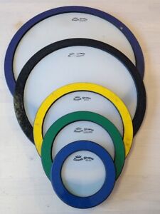 New ListingRemo Sound Shape Hand Held Drums - 5 Circles Sizes - Used
