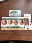 COACH GREGG DEBUT SEASON W/PACKERS/1984 LOT of 5 TICKET STUBS + PARK PERMIT
