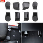 for Jeep Wrangler JK JKU 07-17 Front Seat Screw Protector Cover Trim Accessories (For: 2008 Jeep Wrangler)