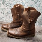 Ariat Men's Rambler Recon Brown Bomber Square Toe Wedge Cowboy Boots 12 EE