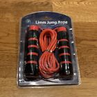 NEW 10ft Adjustable Red Jump Rope Ball Bearing Gym Exercise Fitness Soft Handle