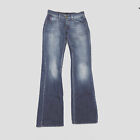 Miss Sixty Women's Size 28 Blue Bootcut Leg Dark Wash 100% Cotton Denim Jeans