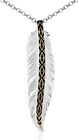 Montana Silversmiths Trust and Honor Feather Necklace - NC5761
