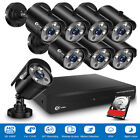 XVIM 5mp Lite 8CH DVR 1080p Security Camera System Outdoor Home CCTV System