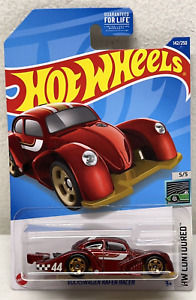 2022 Hot Wheels Volkswagen Kafer Racer Red 1/64 Car  Kids Toy VW Mattel NEW