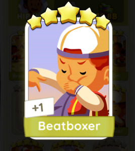 Monopoly GO! 5 ⭐️ Sticker - Beatboxer FAST DELIVERY⚡️